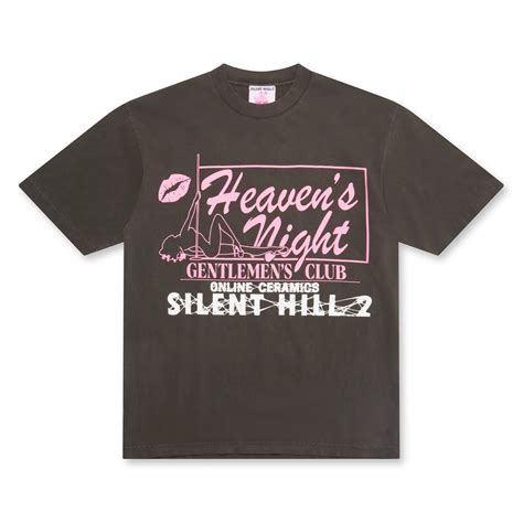 ONLINE CERAMICS: Men's Heavens Night Tee (Off-Black) | DSMS E-SHOP