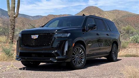 2023 Cadillac Escalade-V First Drive: 3 Rows, 3 Tons, 60 mph in 4.4 ...