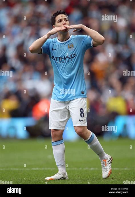 SAMIR NASRI MANCHESTER CITY FC MANCHESTER CITY FC ETIHAD STADIUM ...