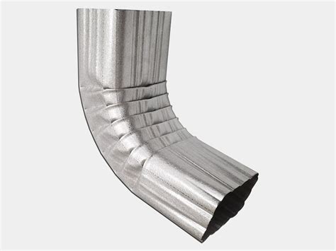 Square Corrugated Galvalume Elbow (A) Style Downspout