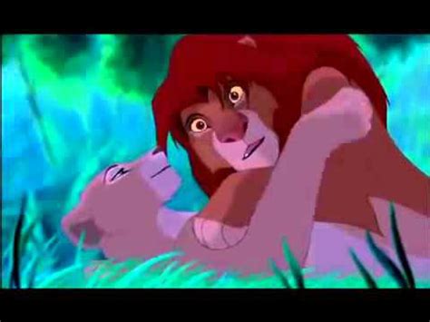 ♥ Simba & Nala Kiss ♥ - YouTube