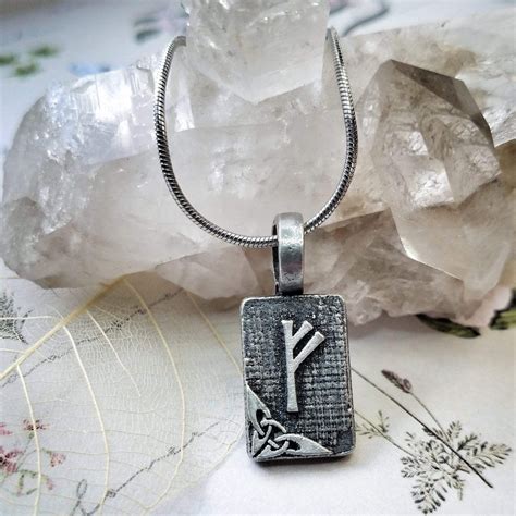 Fehu Rune Pendant – Wealth, Prosperity, Stewardship – Ancient Traditio ...