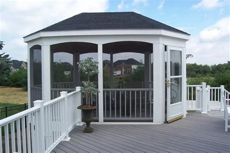 22 Screened Gazebo Design Ideas (Photo Gallery) – Home Awakening