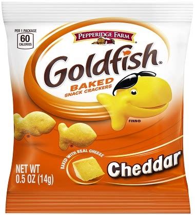 Goldfish Crackers Nutrition Label - Best Label Ideas 2019