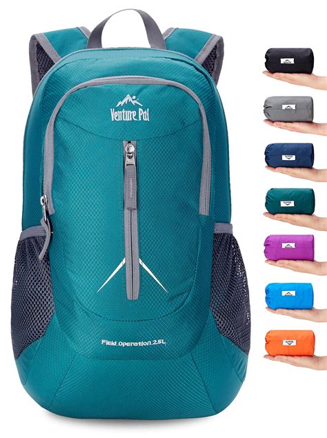 Venture Pal Packable Lightweight Backpack Small Water Resistant Travel ...