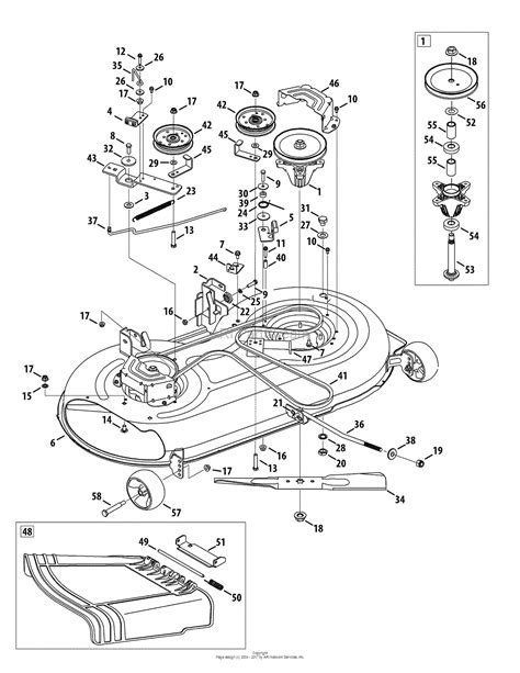 MTD 13AL78SS099 (247.289040) (2010), LT2000 13AL78SS099 (2010) Parts ...