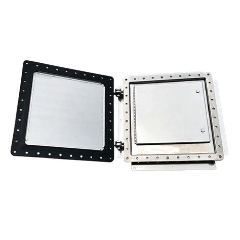 NEMA 6P Custom Enclosure W Custom Gasket | Stainless steel grades ...