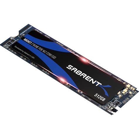 Sabrent 512GB ROCKET NVMe PCIe M.2 2280 Internal SB-ROCKET-512