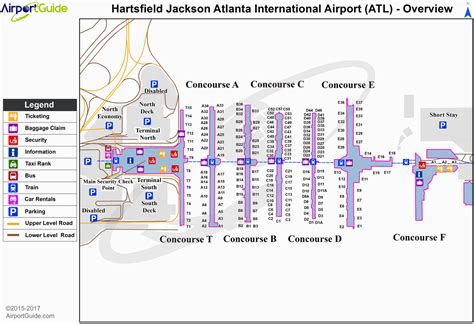 Map Of Atlanta Airport Delta Terminal - Draw A Topographic Map