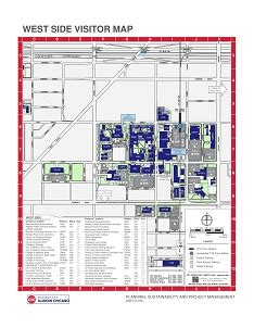 Uic West Campus Map – Map VectorCampus Map