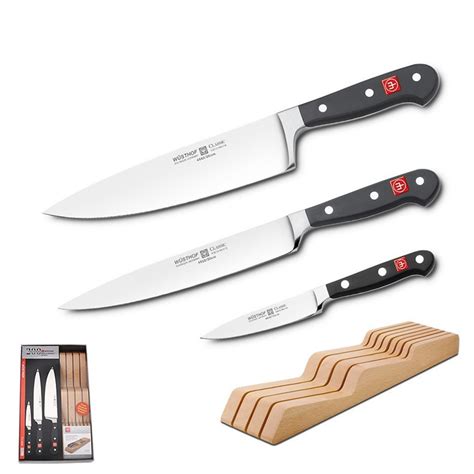 Shop high-quality Wusthof Classic 3-piece Knife Set