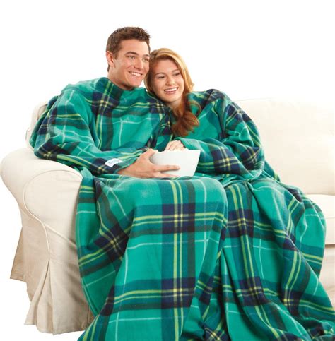 Snuggie Fleece Blanket with Sleeves