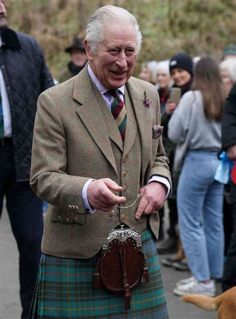 King Charles Wears Dinosaur Tie on Church Outing