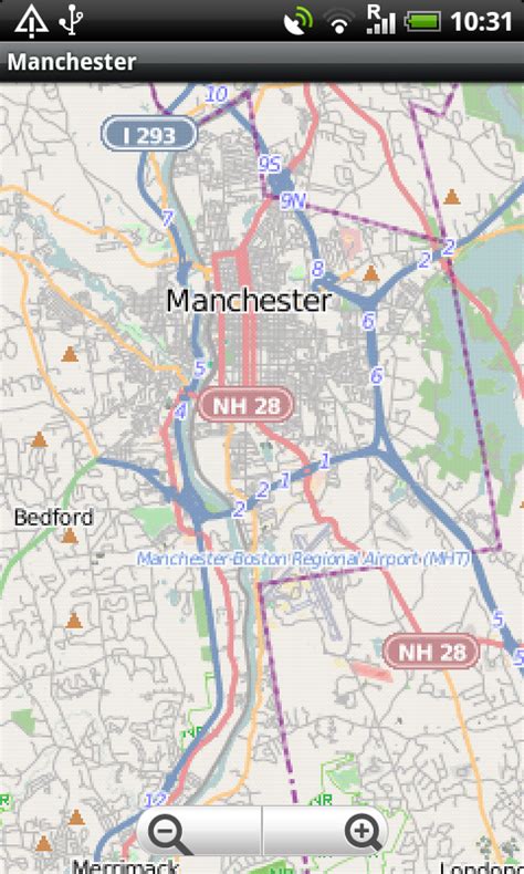 Amazon.com: Manchester NH Street Map: Appstore for Android