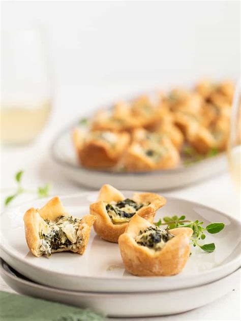 Spinach Artichoke Dip Bites - A Classic Twist