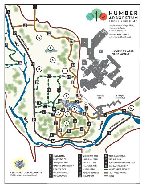 Humber College North Campus Map | Map Of The World