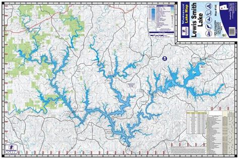 Map of Smith Lake - THE LAKESIDE LIFE