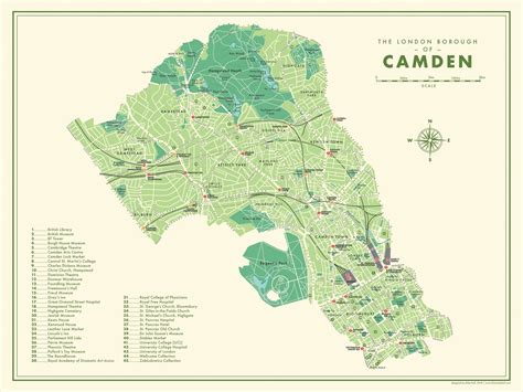 Camden Map – We Built This City