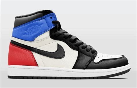 Air Jordan 1 Retro High OG Red & Blue First Look - JustFreshKicks