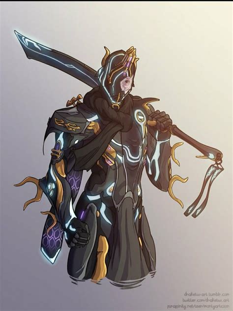 Excalibur umbra(damaged helmet) | Warframe art, Concept art characters ...