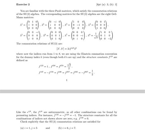 Solved You are familiar with the three Pauli matrices, which | Chegg.com