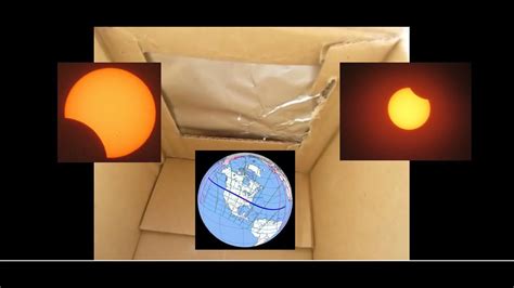 Solar Eclipse Box - Safely viewing a Solar eclipse with a pinhole ...