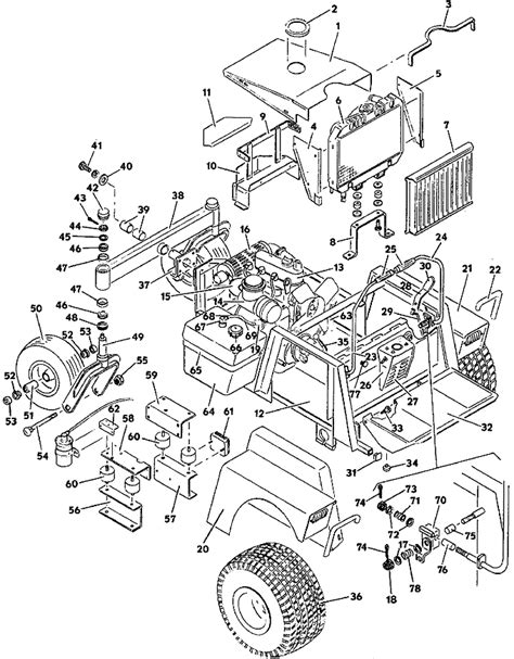 Kubota G1800 Parts Schematic