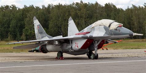 Mikoyan MiG And Sukhoi Jets @ Russian Chkalovskya Air Force Base ...