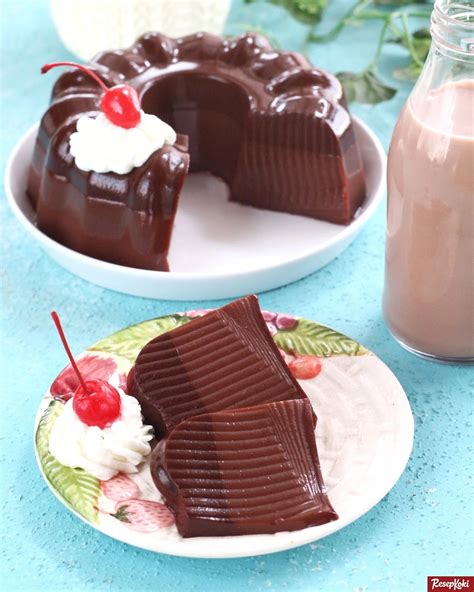 Puding Coklat Susu Enak dan Sederhana - Resep | ResepKoki