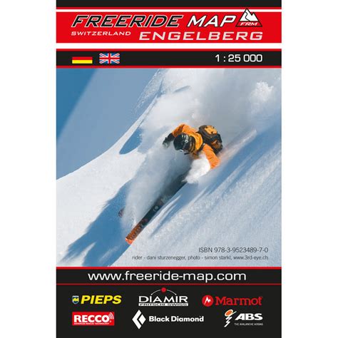 Freeride Map Engelberg | Engelberg Off Piste Map | Engelberg Ski Map ...