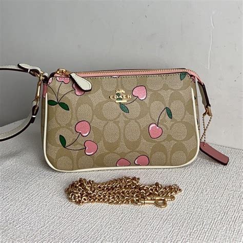 Coach Cherry Nolita 19 Bag, Women's Fashion, Bags & Wallets, Shoulder ...