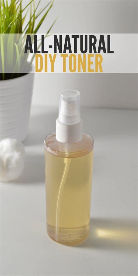 All-Natural DIY Skin Toner | Diy facial toner, Skin toner, Diy toner