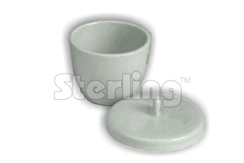 CRUCIBLE WITH LID - Sterling Mfg. Co.