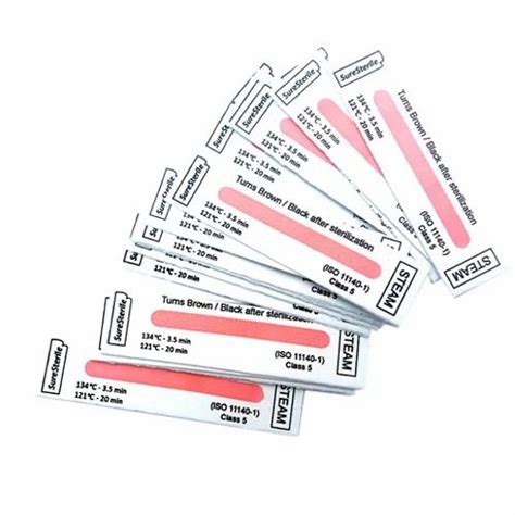 Class 5 Chemical Indicator Strip, Size: 300 Pieces/pack at Rs 8/piece ...