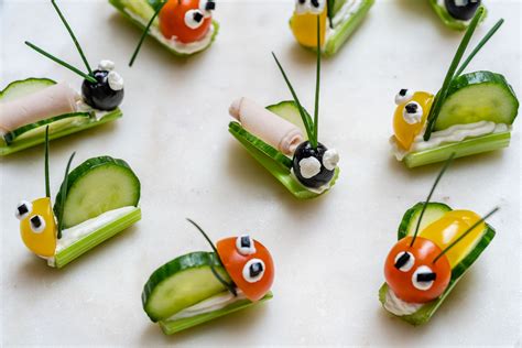 Super FUN Veggie Bug Snacks are PERFECT for Children’s Party’s or Craft ...