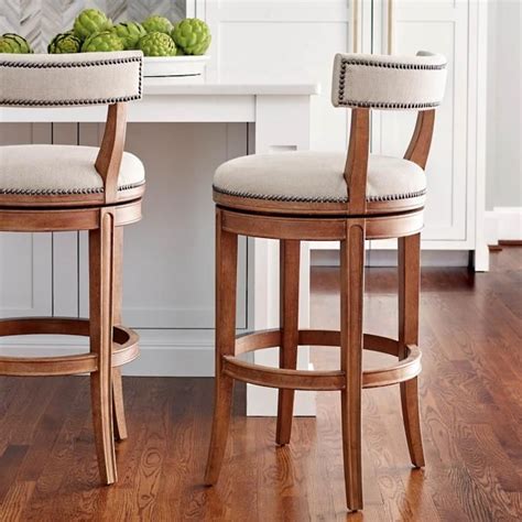 Henning Low Back Bar and Counter Stools | Frontgate | Bar stools ...