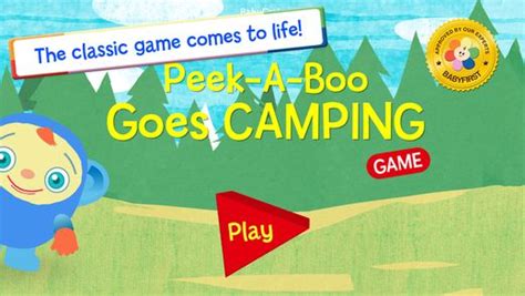 Peekaboo Goes Camping Game by BabyFirst on the App Store | Camping ...