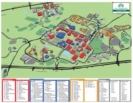 Campus Maps | Facilities Management | UNC Charlotte