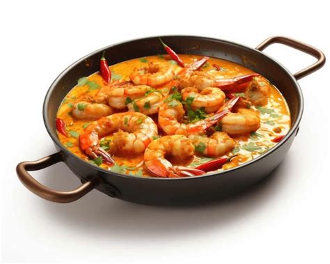 Premium AI Image | Moqueca de Camarao Soup Shrimp