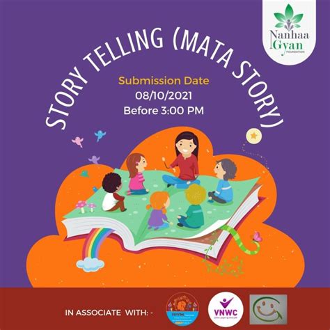 Story Telling (Mata Story) Poster - Giggles N Scribbles