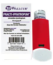 Practi-Ipratropium Inhaler (for training) | Provides Safe Simulation ...