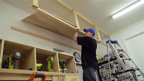 Wasted Space Garage Storage Shelves | Jays Custom Creations