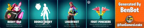 Loserfruit X Icon Series Fortnite Skin in Today's Fortnite Item Shop ...