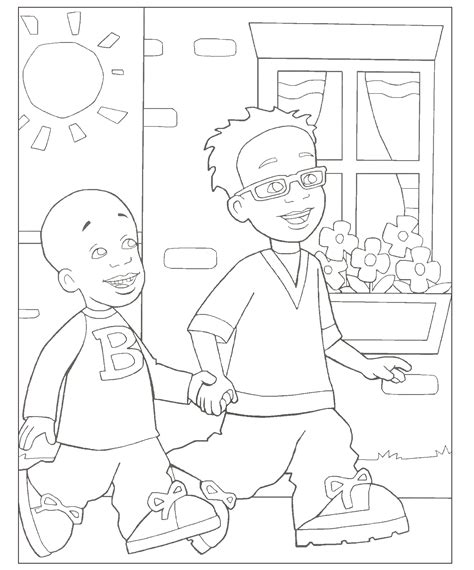 Little Bill | Free coloring pages, Coloring pages, Little bill