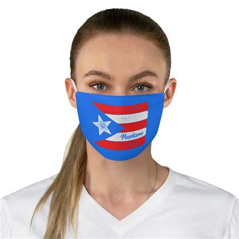 Puerto Rico Flag Face Mask Puerto Rican Mask Puerto Rico | Etsy