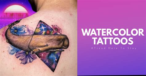 Why is watercolor tattoos trend is here to stay!