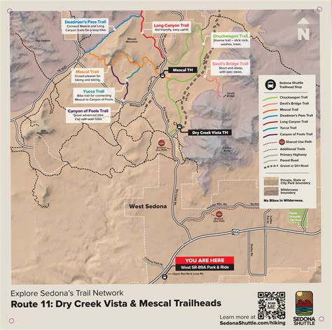 Hiking Maps and Tips - Sedona Shuttle