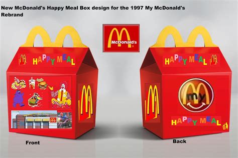 New McDonald's Happy Meal box design for the 1997 My McDon… | Flickr