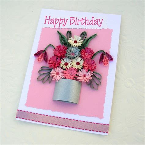 handmade quilled birthday cards ideas ~ Art Craft Gift Ideas