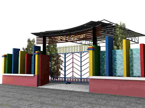 33 Model Desain Gapura Minimalis Terbaru 2018 - Model Desain Rumah ...